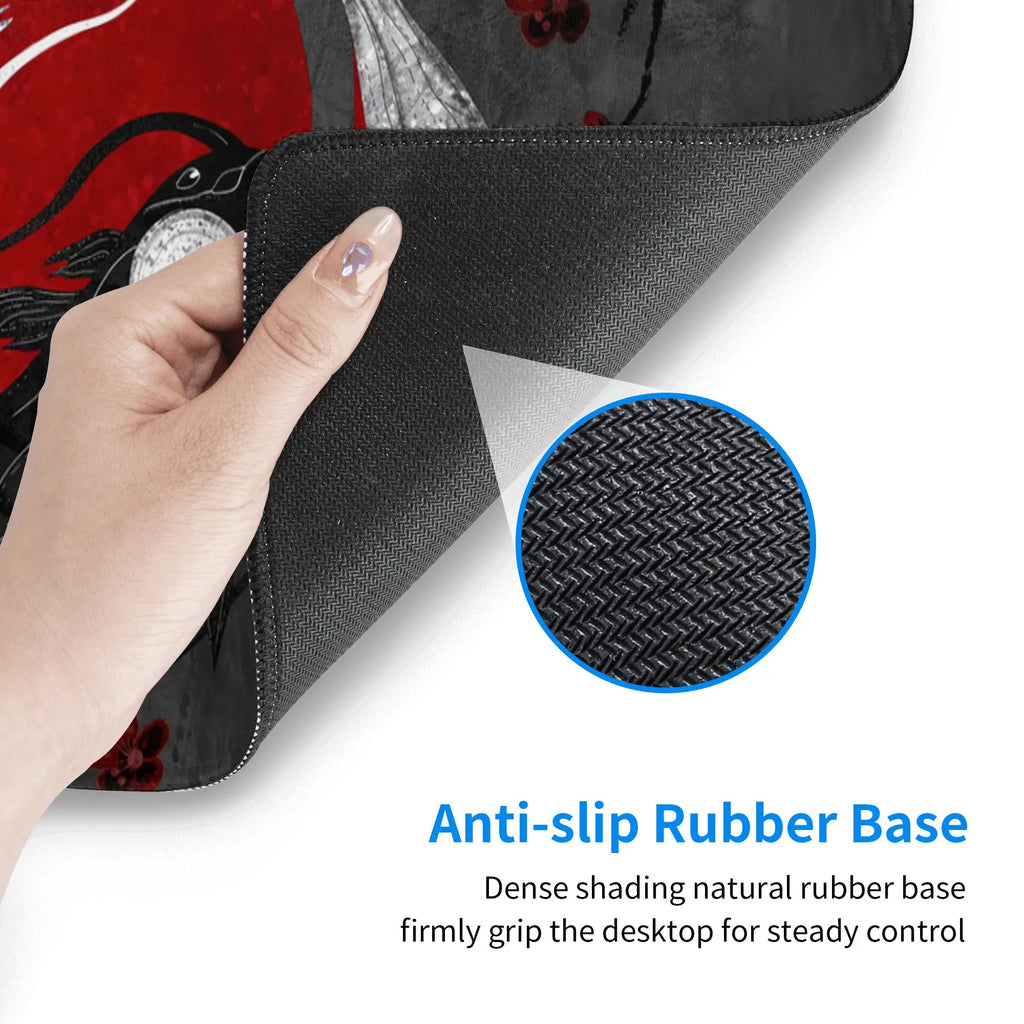 Kawaii Girl Hololive Gawr Gura Mouse Pad Office Game Carpet Mouse Mats Gamer Rug Desk Accessories Computer Table Pad PC Mousepad