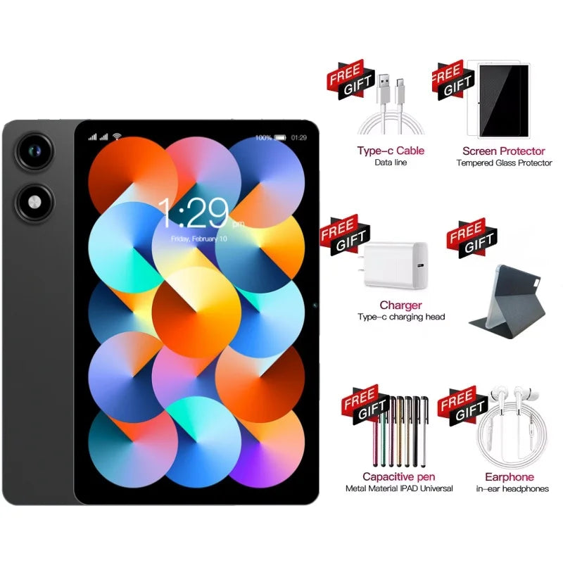 2025Global Version New Original PAD S7 PRO Tablet 11inch HD 4K Android 14 22GB+2T 20000mAh 5G Dual SIM GPS Bluetooth WiFi Tablet