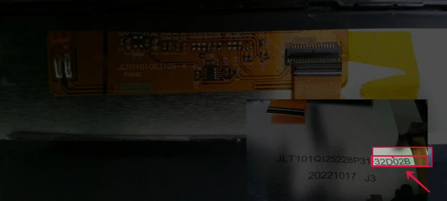 10.1Inch 31PIN LCD Display JLTFI101QE3106-A Tab Display Panel JLT101QI25228P31-32D02B JLT101QI25228P31-32D03O For Teclast p30s