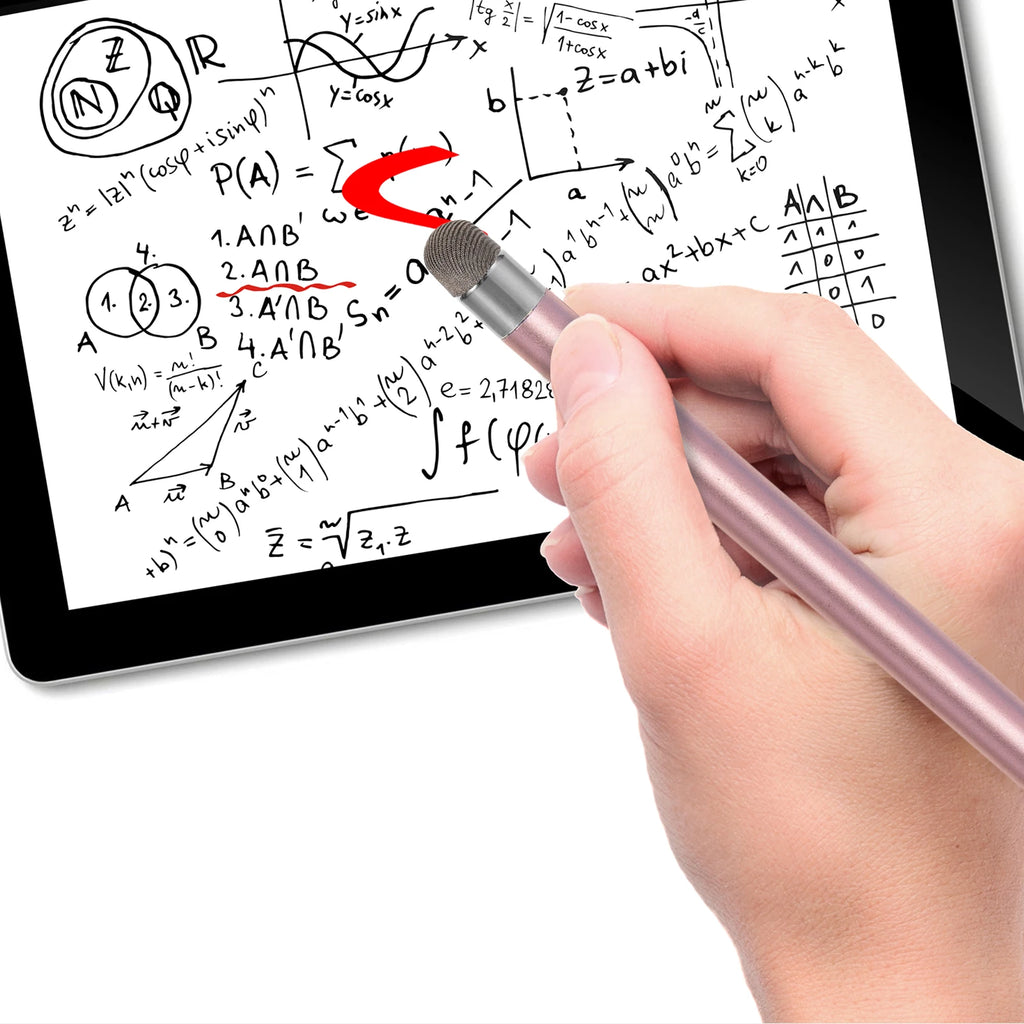 10pc Capacitive Pen Tip Touch Screen Pen Tip durable Conductive Cloth Mesh Fiber tip Replacement universal Stylus Pen Tip Supply