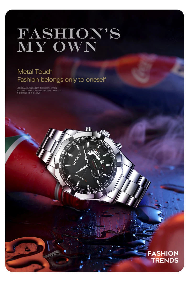 UTHAI CQ277 Business Man watch , calendars, quartz watches, and are the best choice for gift giving watches for man