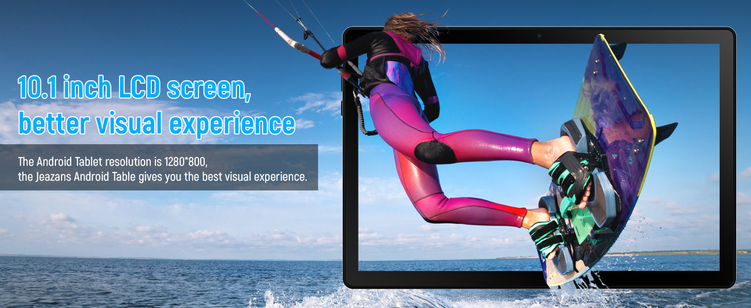 10Inch Tablet Android14 12GB RAM 64GB ROM Octa Core WiFi Dual Camera with Stylus Keyboard Mouse Headphones Case Computer PAD Set